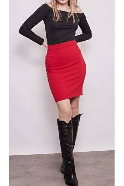 Lion Collection Large size mini skirt