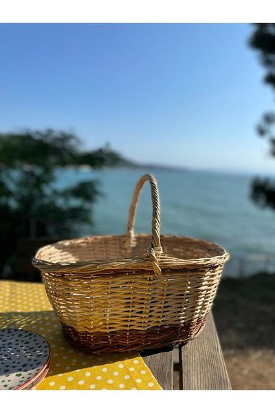 Beyaz Atölyem Picnic Basket