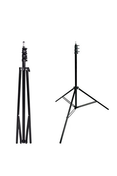 FototekFotograf 2.4 Metre Light Stand Profesyonel Işık Ayağı 240 Cm 5 Kg Kapa...
