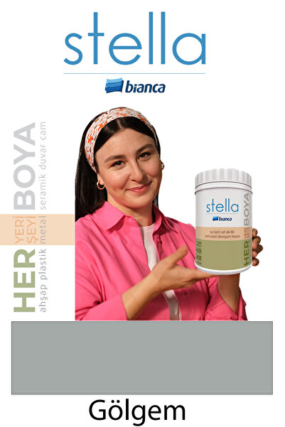 Bianca Stella Su Bazlı Saf Akrilik Boya 1Lt