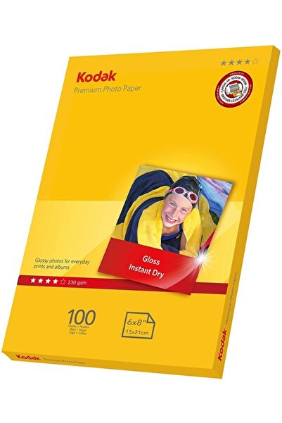 Kodak 230 Gram 15x21 Premium Parlak İnkjet Fotoğraf Kağıdı