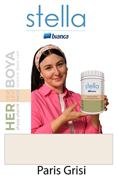 Bianca Stella Su Bazlı Saf Akrilik Boya 1Lt