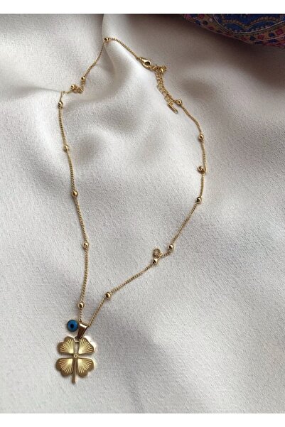 Takı&Tak Kadın Kolye 4 Yapraklı Yonca