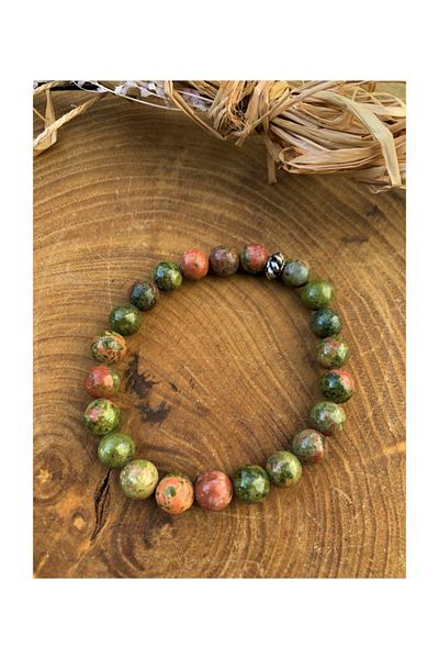 AYZE DOĞALTAŞ Unakit Bracelet 8 mm