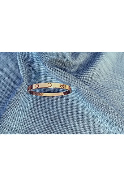 stainless steell Marka Model . Gold Çelik Kelepçe Bileklik