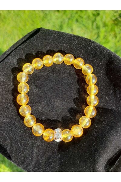 Doğaltaş Sitrin Bileklik