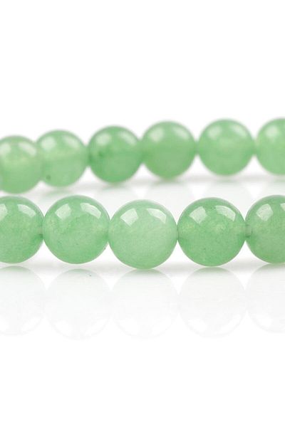 Armis 8 Mm Natural Aventurine Stone Bracelet (Happiness Stone)