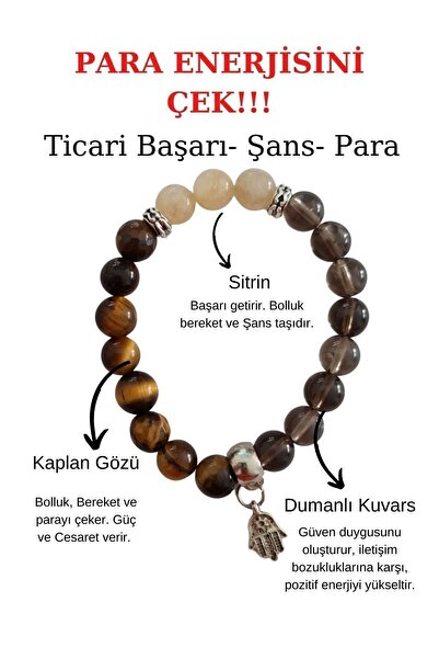 Midas Yıldızı وفرة المال والثروة سوار تعويذة الحجر الطبيعي، سوار الحجر الطبيعي