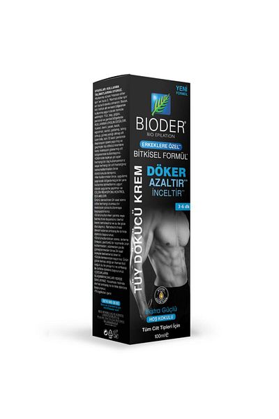 Bioder Men's Hair Removal Cream 100ml