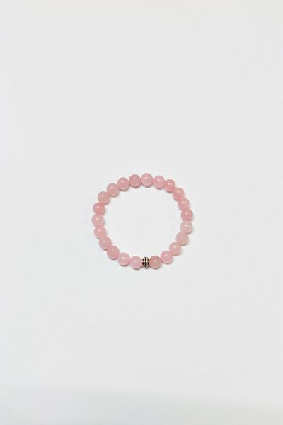 Armis 8 Mm Natural Stone - Pink Quartz Bracelet (Love Stone)