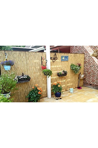 by wood concept Hasır Kamış Bambu Çit Hasır Gölgelik