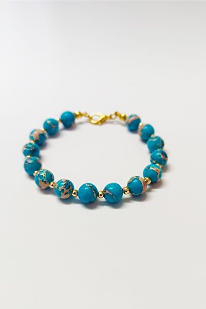 Armis Doğal Varisit Taşlı Tasarım Bileklik (özgüven Ve Neşe Taşı)