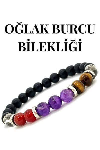 Melek Bozkurt Oğlak Burcu Doğaltaş Bileklik