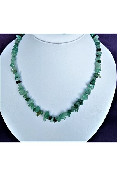 Gena stone قلادة أفنتورين - مجوهرات من الحجر الطبيعي - حجر أفنتورين الطبيعي ا...