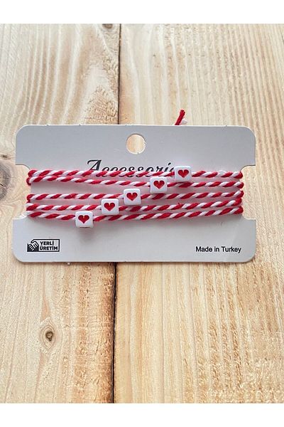 ELESAY BUTİK 5 Hearted Martenish Wish Bracelets