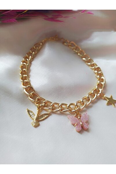 Asia Chic Kelebek Charm Bileklik