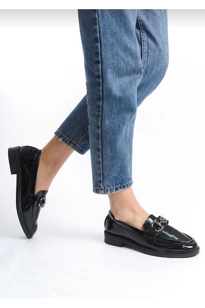 S.N.S SHOES Moda Ayağınızda Women's Loafer - Buckle Shoes