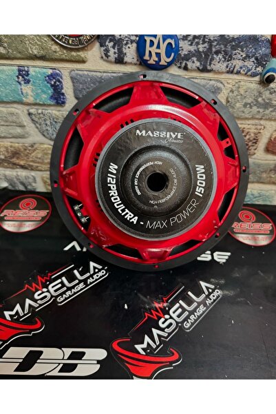 Massive M12PRO ULTRA KABİNLİ 1500Watt 400 RMS HYBRİT TEKNOLOJİ