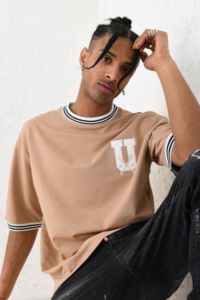 İLKCET MODA Μπλουζάκι USA Oversize Unisex