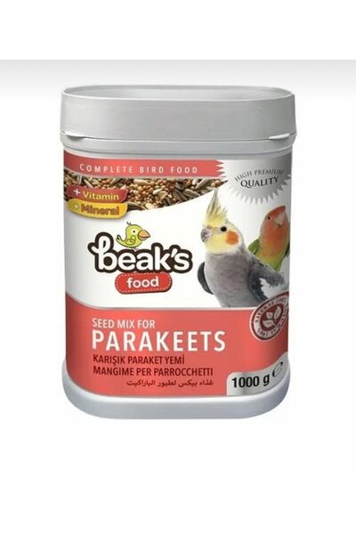 ARSPOLO Beaks Food Parekeets Karışık Pareket Papağan Kuşu Yemi