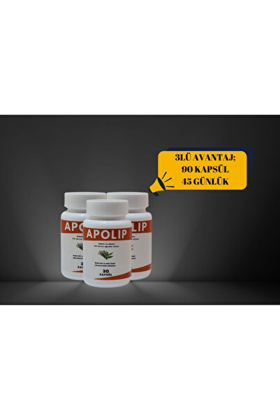 Bitkideresi Apolıp 30lu Kapsül 3lü Avantaj Paketi