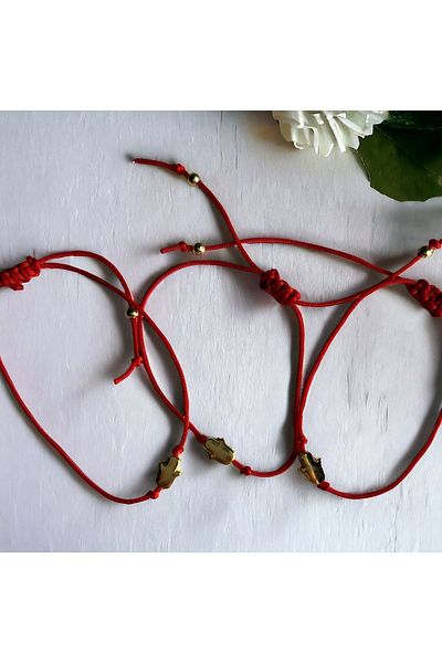 Melice Elephant, Heart, etcSymbolized, Adjustable, 3-Piece Bracelet