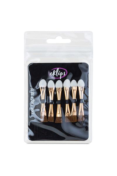 eklips 6-Piece Eyeshadow Brush Set