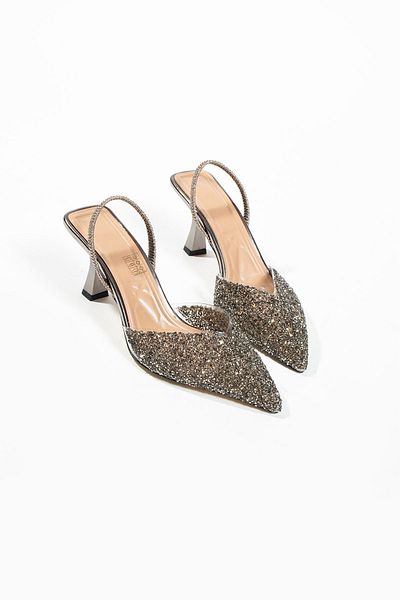 DUXAL SHOES London Glass Crumb Detaliu Pantofi cu toc la spate deschis