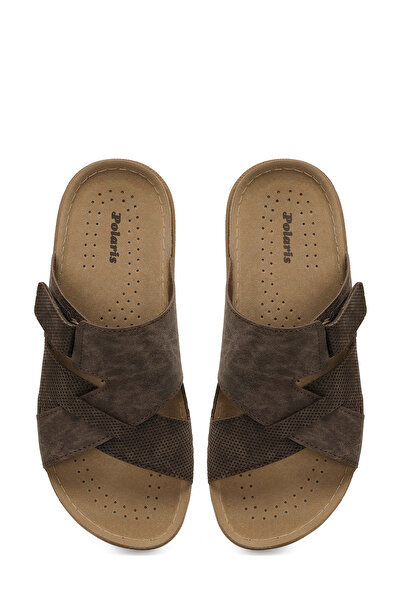 Polaris 608025.M4PR Kahverengi Erkek Terlik