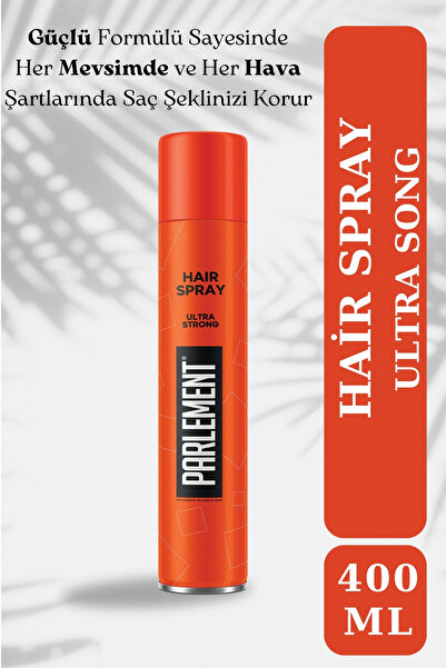 Parlement Saç Spreyi 400 ML Turuncu Ekstra Sert