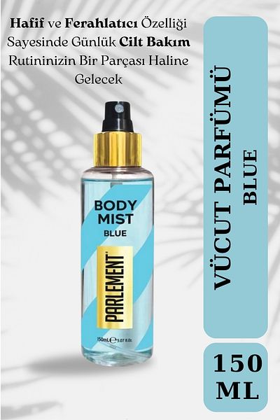 Parlement Spray de corp Parlment Body Mist Light Blue 150 ml