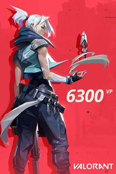 Riot Games 6300 VP Valorant Points TR