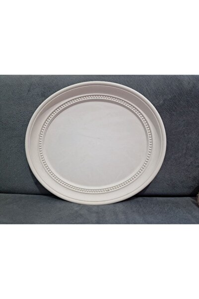morlalem m 37,5 Cm Büyük Oval Çerçeve Silikon Kalıp K-1158