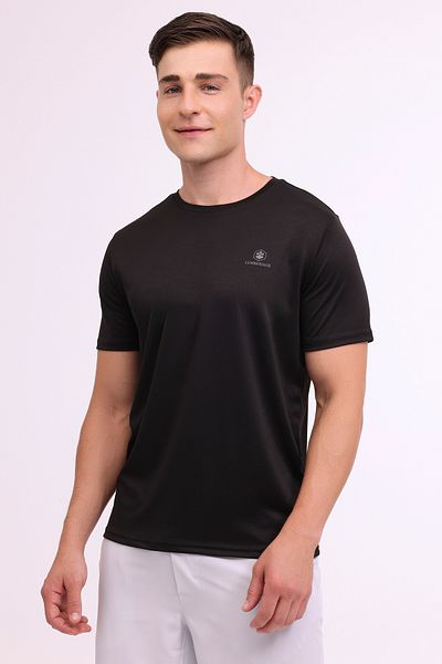 lumberjack MB CT100 PS C T-SH 4PR Μαύρο ανδρικό κοντομάνικο μπλουζάκι