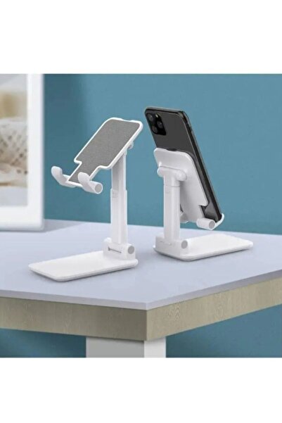 MEKs Masaüstü Telefon Standı Yükseklik ve Açısı Ayarlanabilir Telefon Tutucu ve Tablet Standı-TB01B