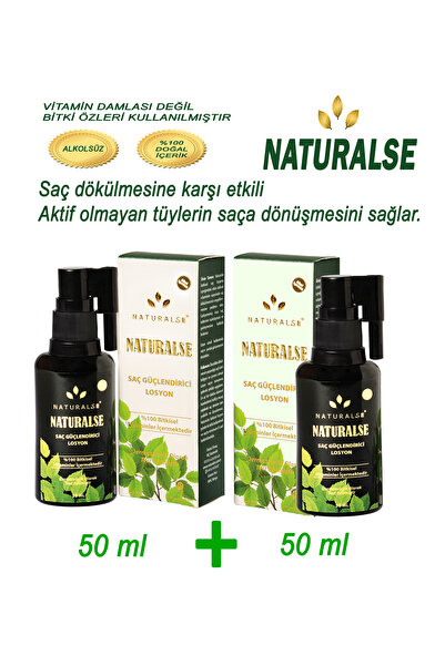 Naturalse Hair Care Serum - Saç Güçlendirici Losyon - Dökülme Karşıtı - Sprey...