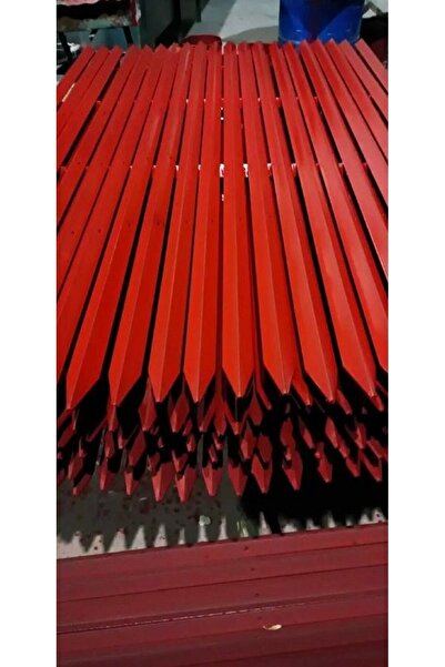 Metlino 200 Cm 30x30 Köşebent 4 Delikli Bahçe Çit Direği Antipas Boyalı