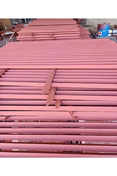 Metlino 150 Cm 30x30 Köşebent 3 Delikli Bahçe Çit Direği Delikli Antipas Boyalı