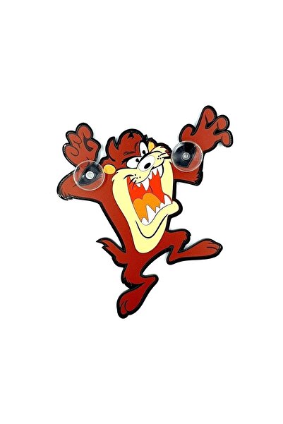 otopaspascım زينة زجاجية من زجاج البلكسيجلاس مع كوب شفط وحش تسمانيا - زينة زج...