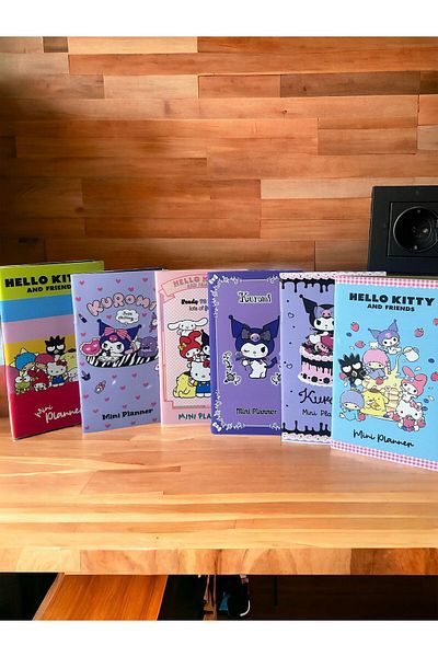 ALMİRA SOLMAZ TİCARET Caiet de note CROMİ & MELODY & HELLO KİTTY PLANNER (PRETUL ESTE PENTRU BUC.)