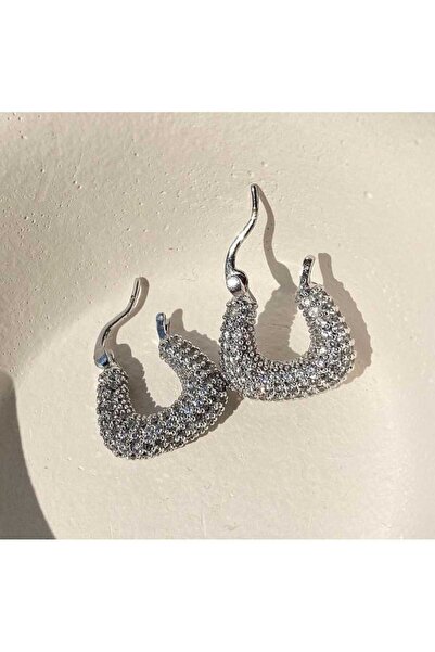 Bubbleatelier سلة أقراط فضية صغيرة