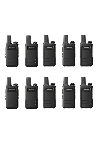 QUANSHENG 10 lu SET Quansheng Tg-a1 KULAKLIK gezi piknik güzellik merkezi inş...