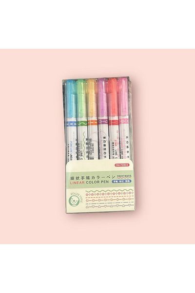 Kromi NOTEBOOK DECORATION COLORED SHAPE DRAWING PEN