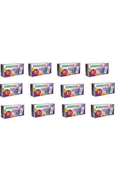 Esemmat Güve Stop 3 Ad Askı+3 Ad Çekmece (12 Ad)