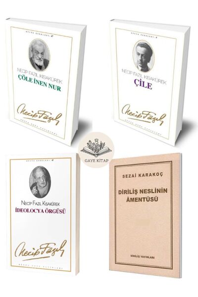 Büyük Doğu Yayınları Çöle İnen Nur - Çile - İdeolocya Örgüsü - Diriliş Neslin...