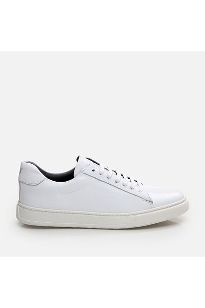 Hotiç Pantofi casual pentru bărbați din piele naturală albă