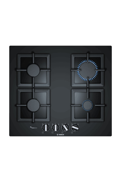 Bosch PPP6A6B20 Gazlı Ankastre Ocak Siyah