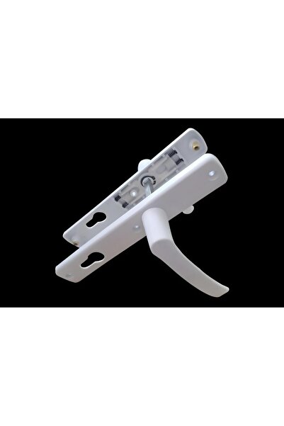 TEDARİKDEPOM 1 Piece Ironed Plastic Yale Door Handle - Spring Loaded
