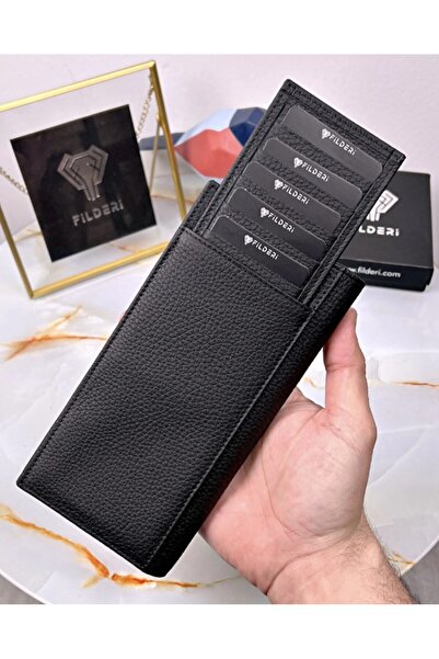 Fil Deri With Phone Compartment - Genuine Leather - Magnetic - Multi-Compartment - Wallet and Card Holder Vintage Leather 2047