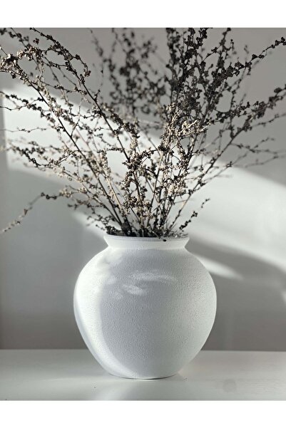 Allegorie.Co Lamee Küçük Göbekli Vazo Dokulu Mat